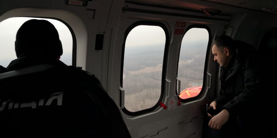 В Київській області двох зниклих рибалок шукають із залученням авіації